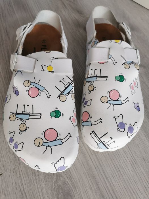 Klapki chodaki medyczne, idealny stan, rozm. 41,nie używane