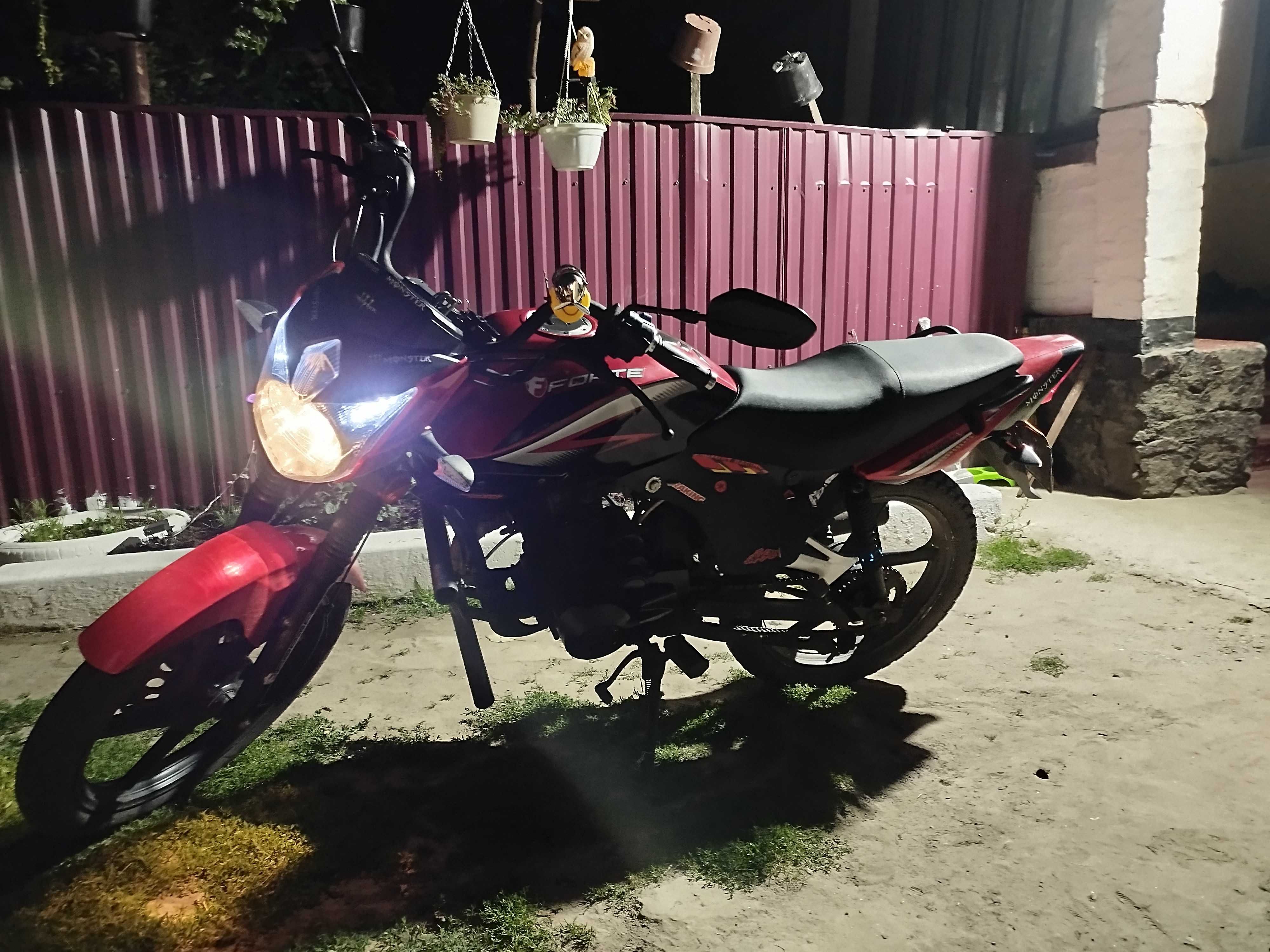 Продам мотоцикл Forte ft 200-23