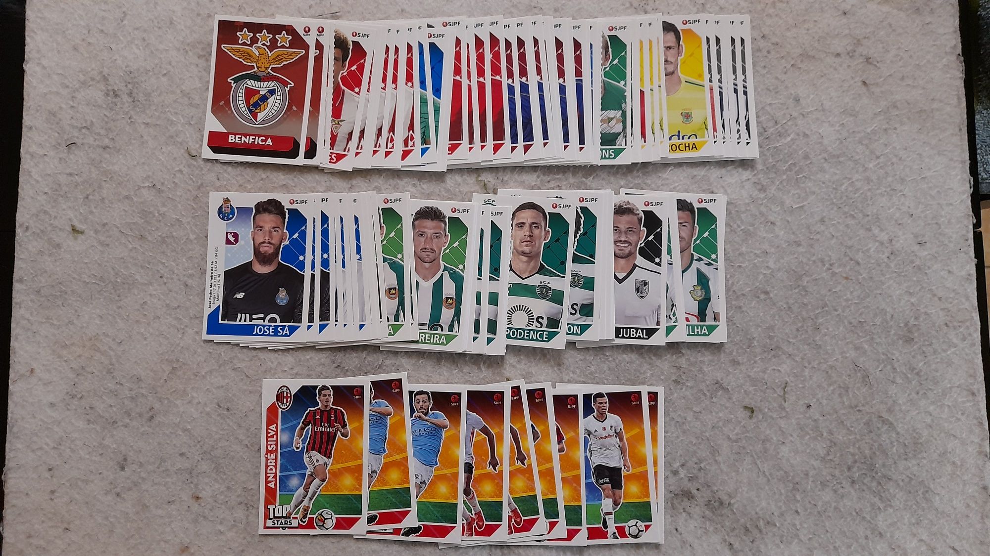 Cromos Panini Futebol 2017-18