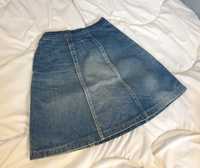 Montana jeans spódnica dżinsowa prl pewex