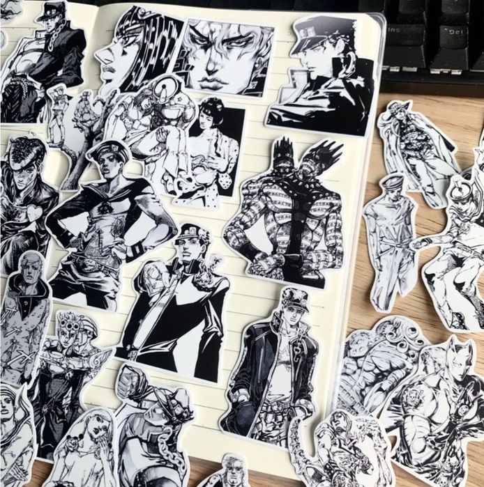 Стикеры Джо Джо.