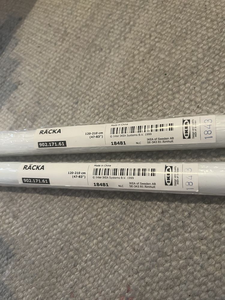 Varões Ikea Racka