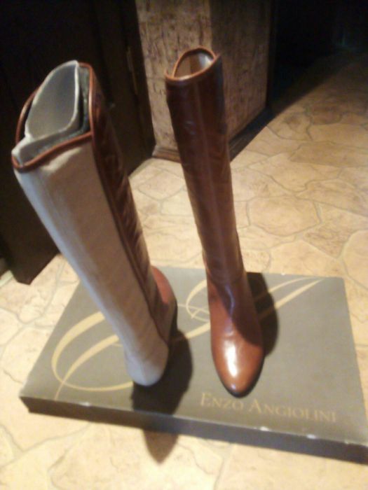 Сапоги женские кожаные Enzo Angiolini