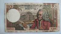 Banknot Francja 10 Franków 1973
