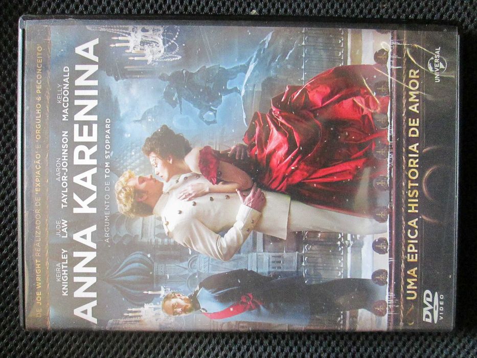 DVD Anna Karenina, de Joe Wright, com  Keira Knightley, Jude Law