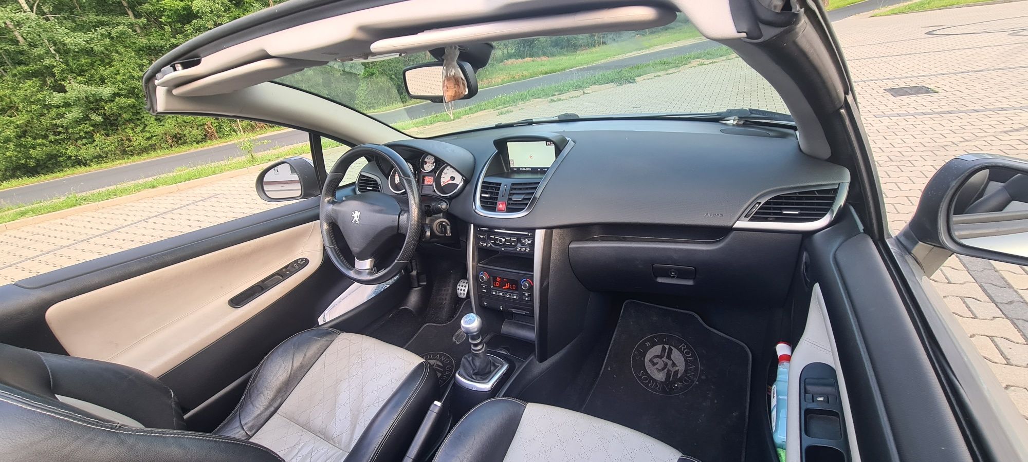 Peugeot 207CC 1.6HDi,6bieg,kabriolet,Roland Garros