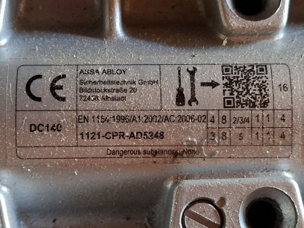 Mola de porta DC140 ASSA ABLOY