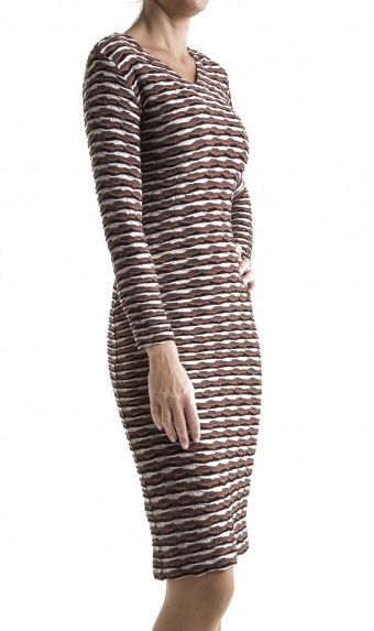 Vestido curto com estampa Roberto Verino