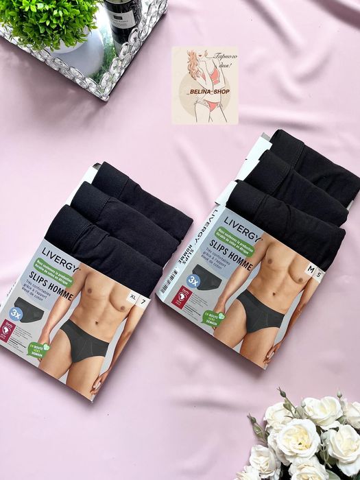 Чоловічі труси, сліпи, брифи від livergy S, M, L, XL