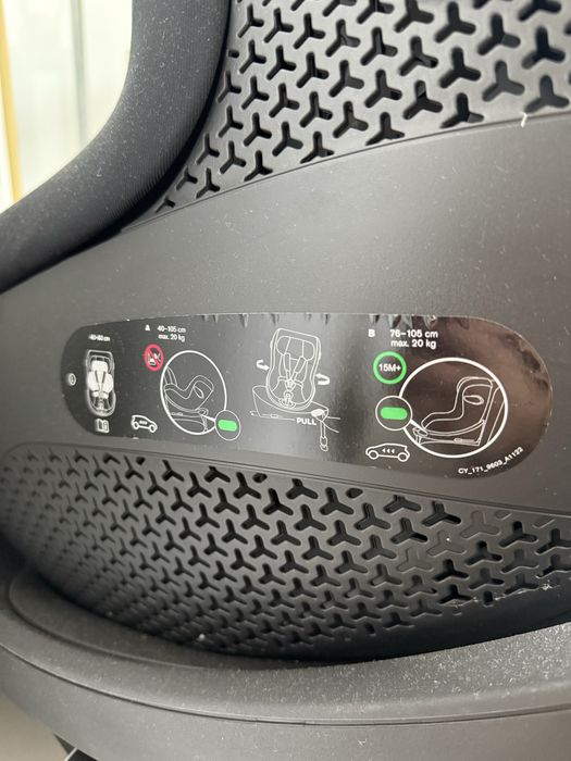 Fotelik z baza Cybez Sirona g-isize