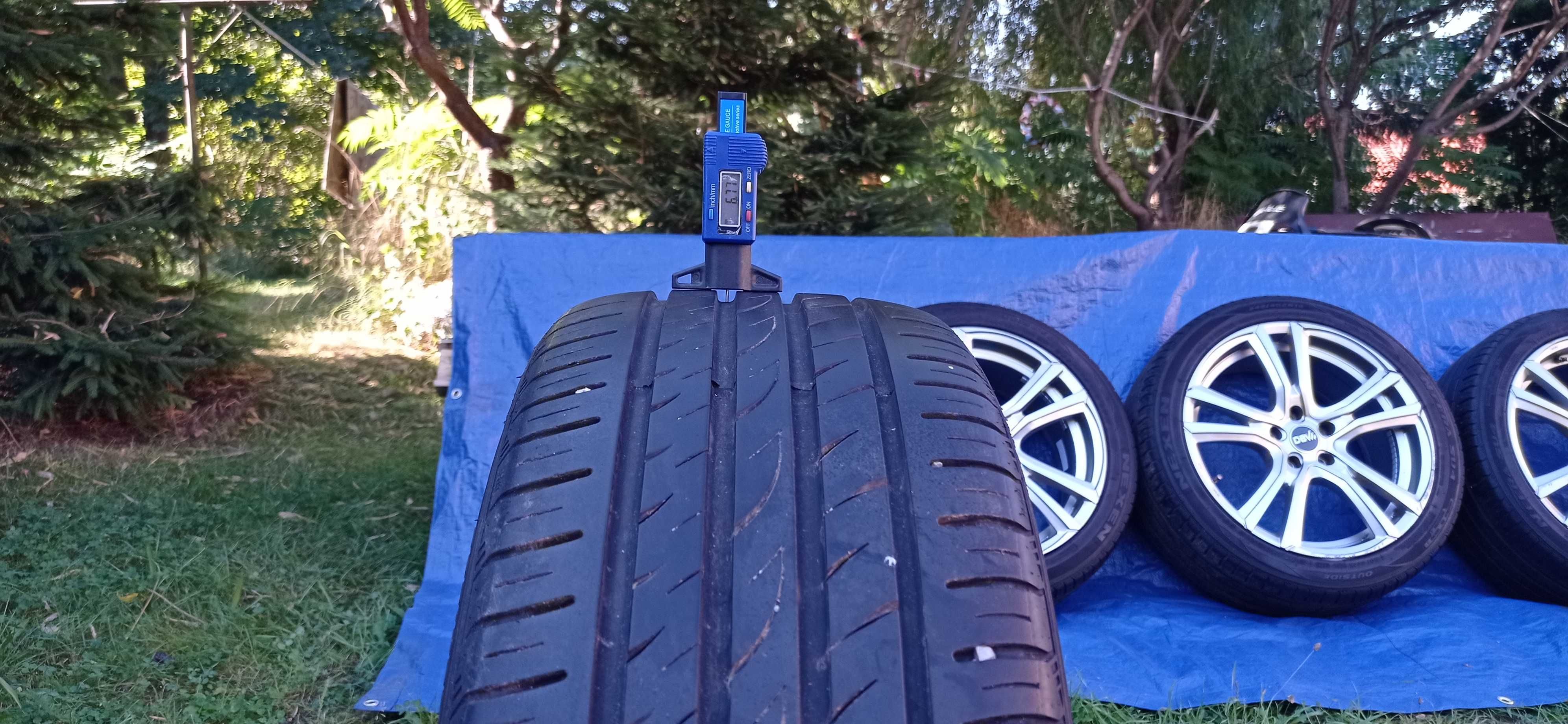 Felgi Koła Aluminiowe 245/40/R18 NEXEN 6.5mm 5x112 VW SKODA AUDI SEAT
