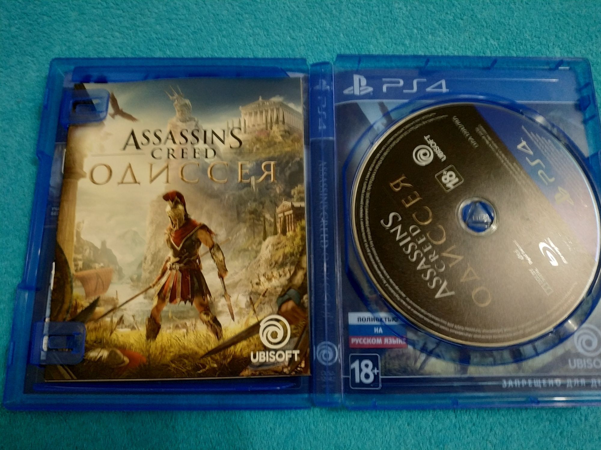 Игра диск Assassin's Creed Одиссея для PS4