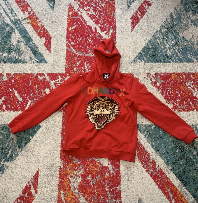 Худі червоне Edhardyx