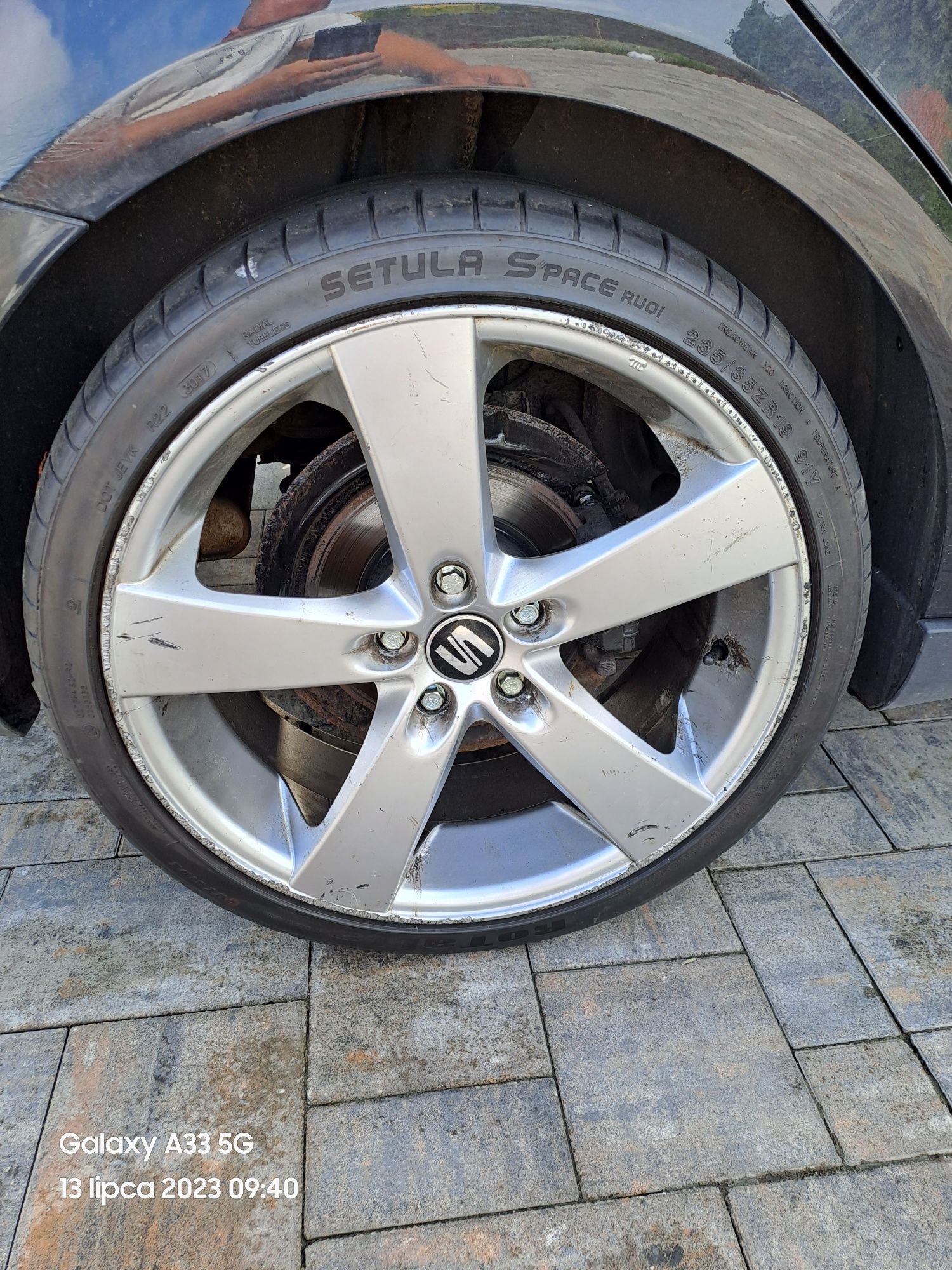 Felgi koła aluminiowe 19 cali 5x112 ET50 8j