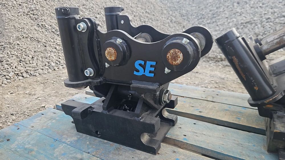 Szybkozłącze uchylne S40 do koparki Powertilt głowica uchylna koparka minikoparka do minikoparki