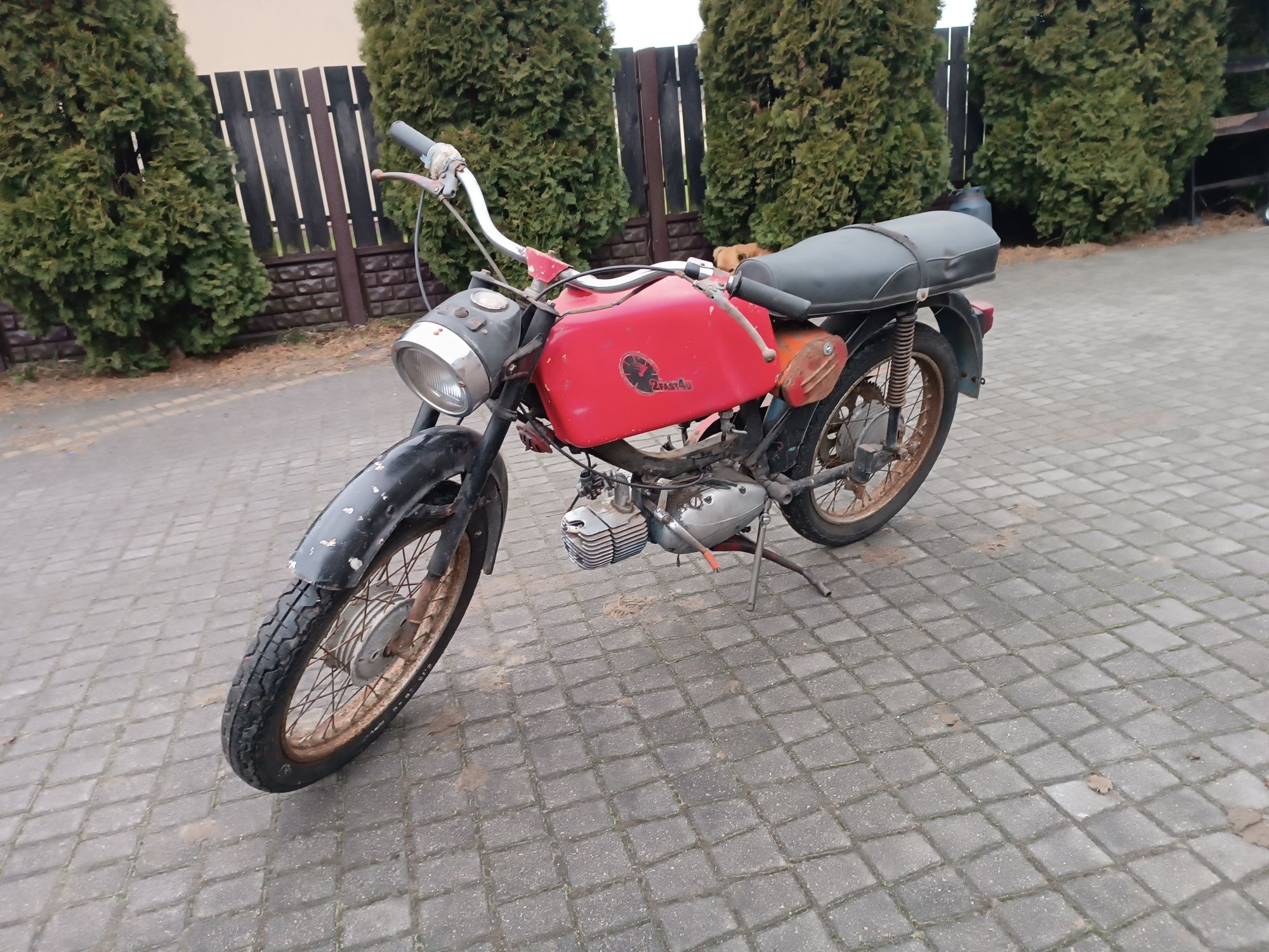 Jawka jawa mustang 50 ogar zamiana zamienię na motocykl quad cross prl