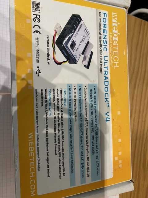 WriteBlockers Forensic UltraDoc v4
