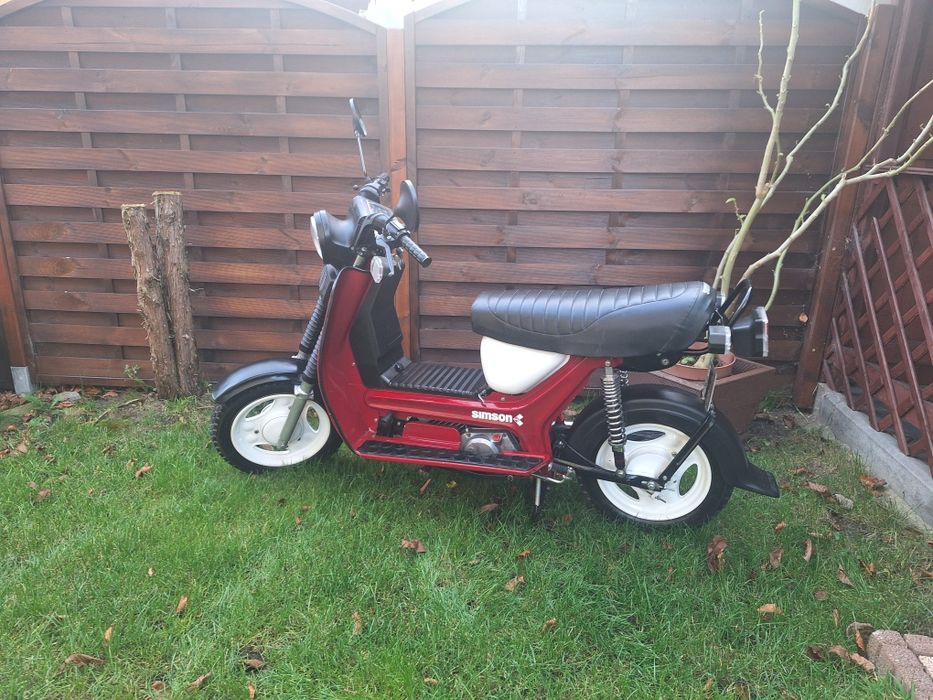 Simson sr50 skuter zarejestrowany po renowacji zapłon cdi