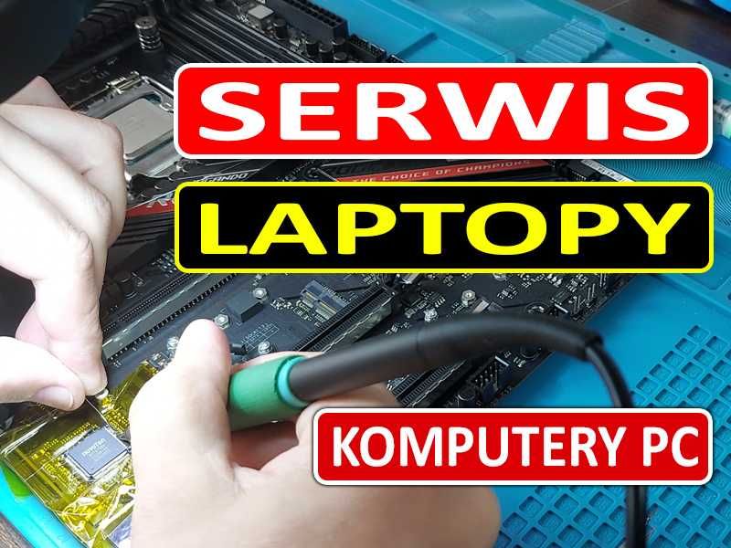 Szybkie i tanie naprawy komputerów PC laptopów instalacja Windows