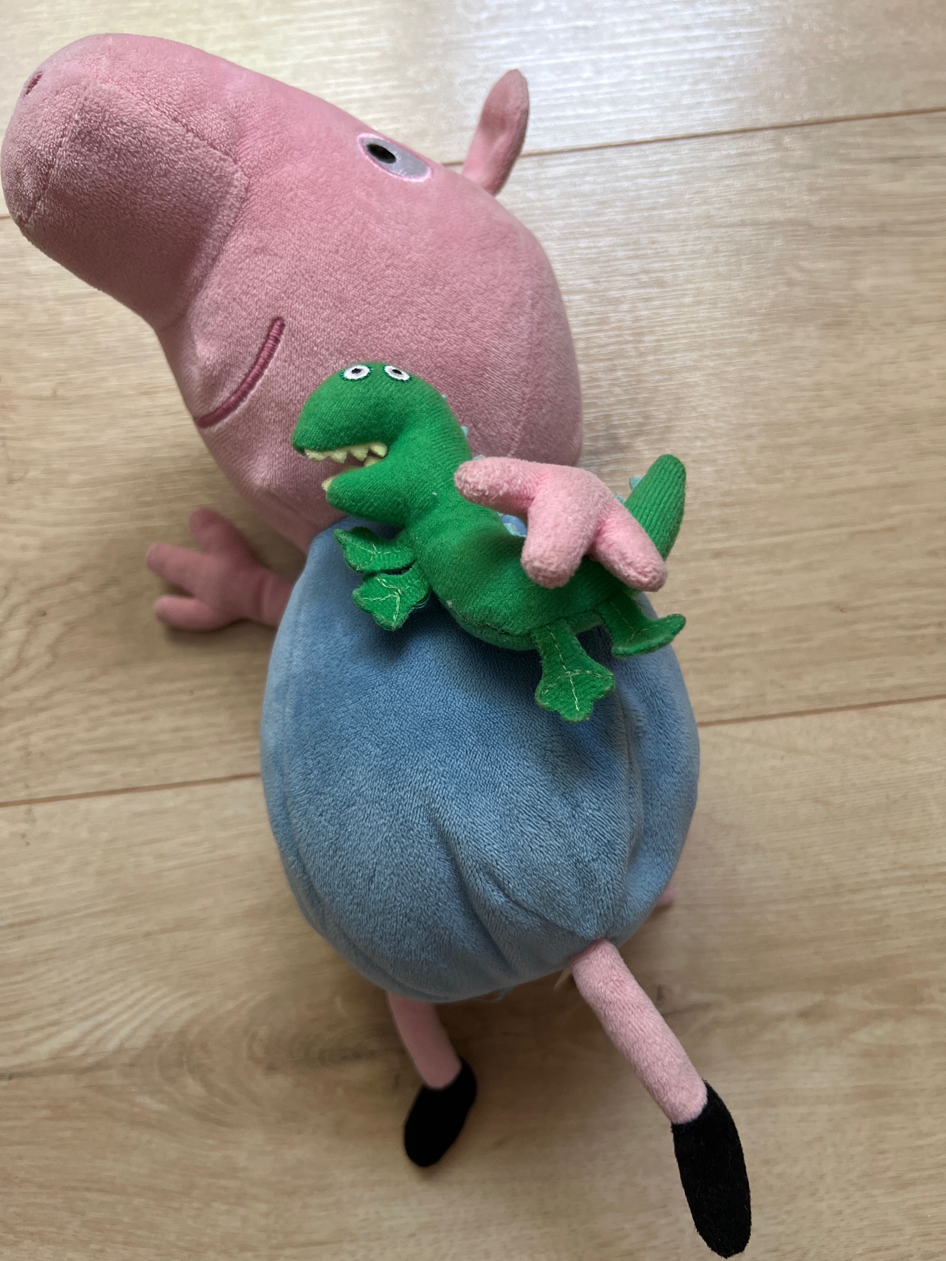 George z dinozaurem - maskotka Świnka Peppa