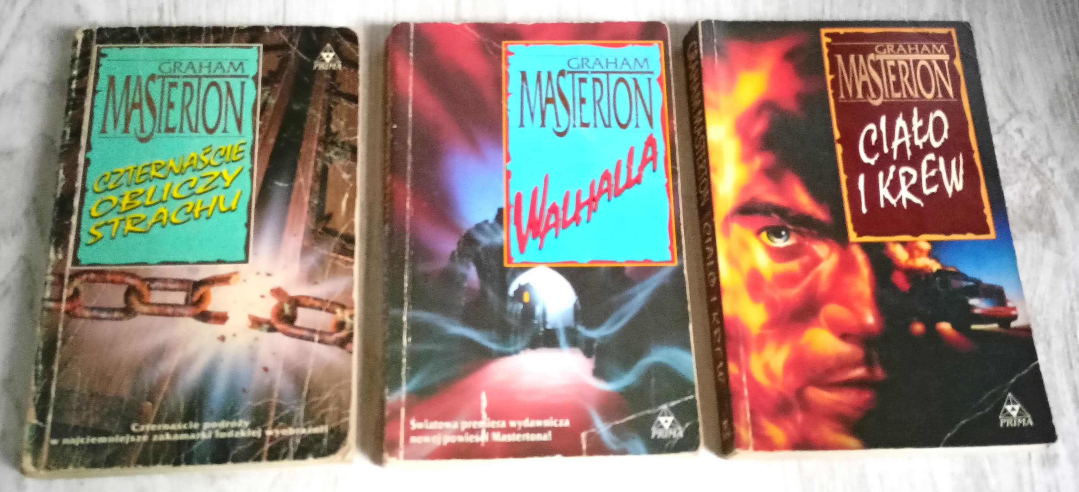 Graham Masterton Walhalla + Ciało i krew + Czternaście obliczy strachu