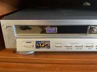 Leitor dvd/cd/radio media center c/ colunas e subw