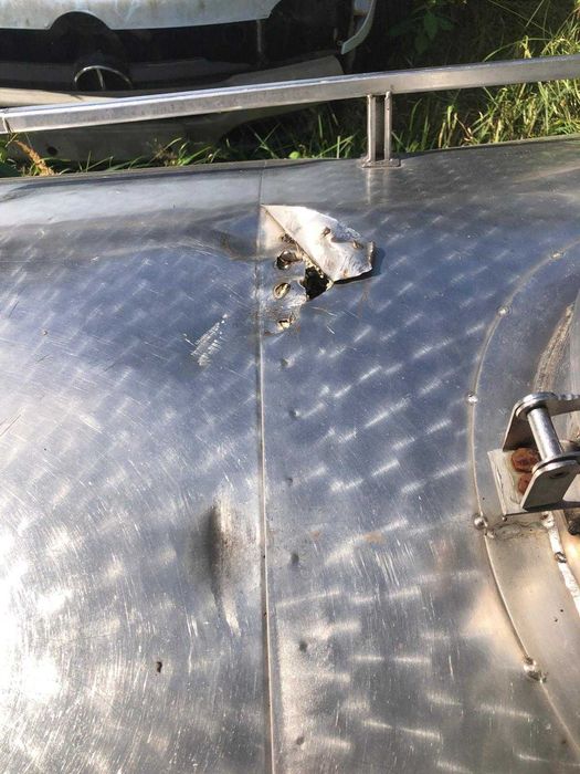 Mlekowoz, beczka izoterma, inox