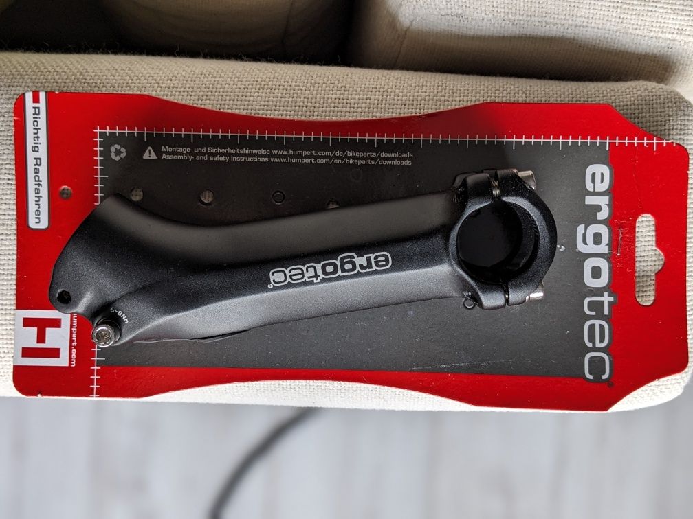 Mostek kierownicy Ergotec Charisma 110mm 45 stopni wysoki śr Kier 25,4