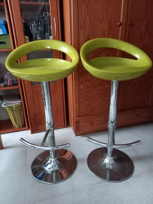 Cadeira verdes alta