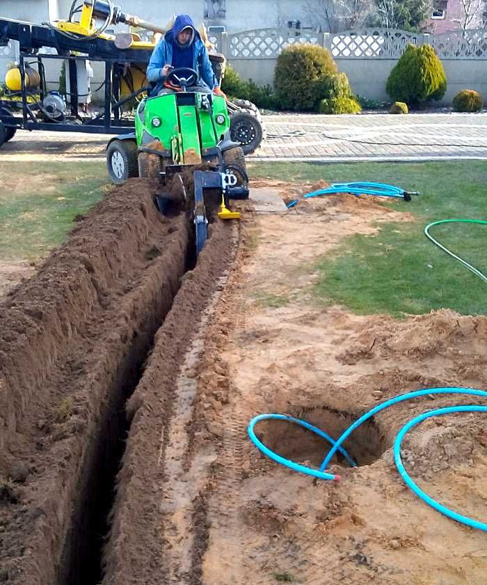 Gruntowa pompa ciepła KONCEPTUS 8,4kW - kompletna instalacja