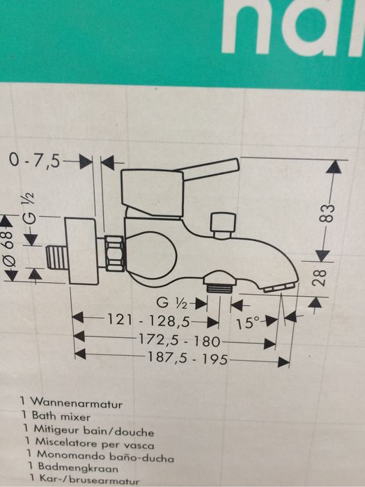 Смеситель HANSGROHE Talis