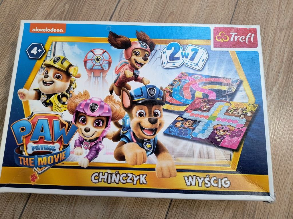 Mega zestaw gier i puzzli Psi Patrol