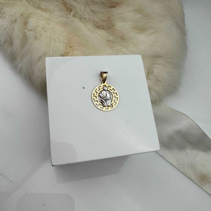 Złota Zawieszka z Mędrcem | JAK NOWA | 585 | 0.84g