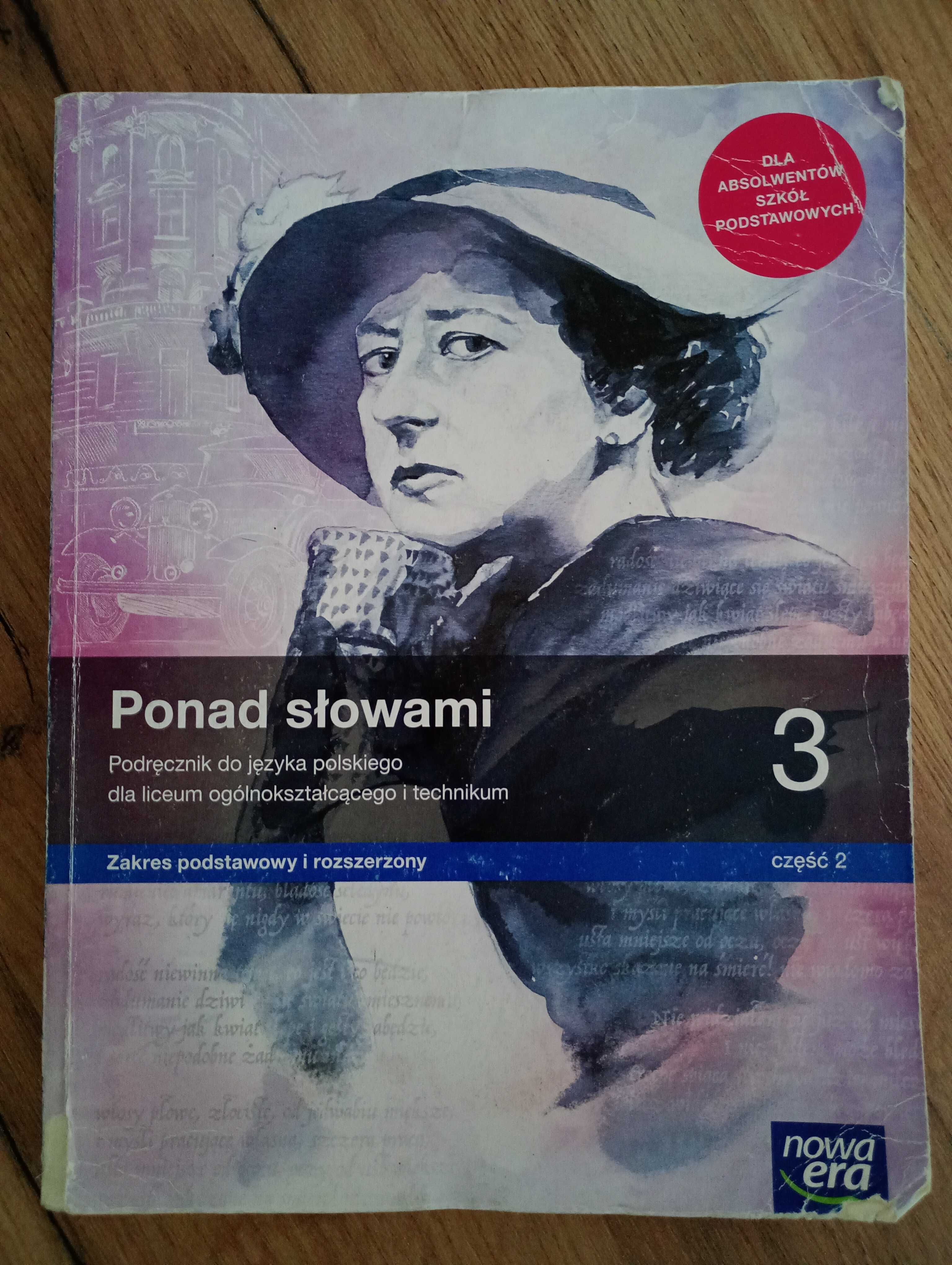 Ponad słowami 3. Część 2. Podręcznik do języka polskiego
