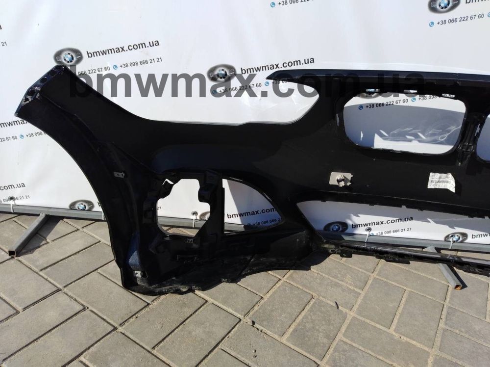Бампер BMW 1 F20 чорний М-пакет