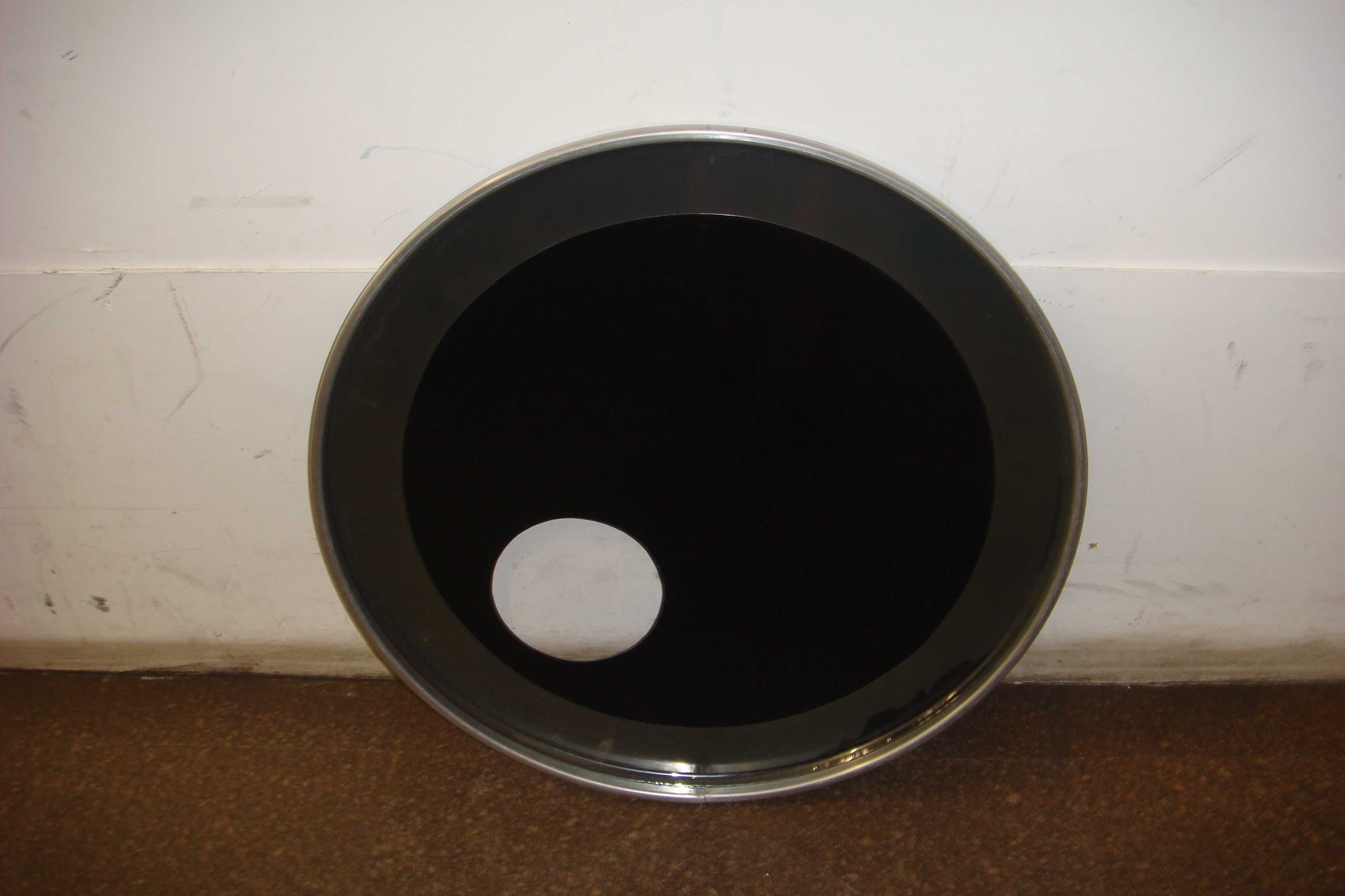 Pele Ressonância Bombo 22" / Remo Powerstroke 3 Black / Pearl Master