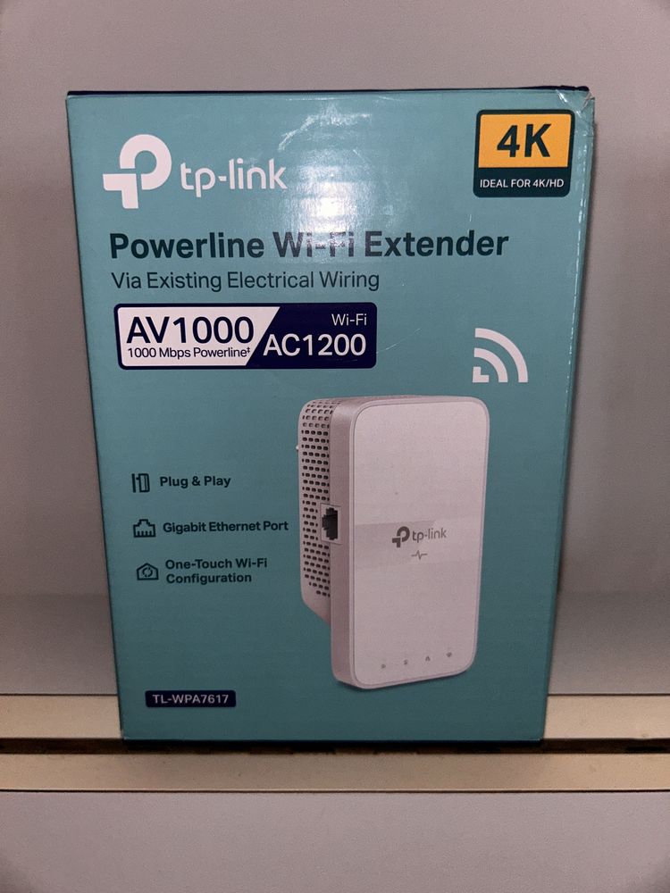 tp-link Powerline Wi-Fi Extender AV1000