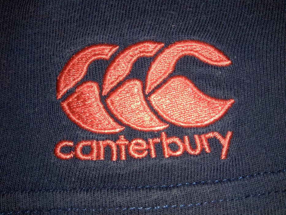 Koszulka Rugby Canterbury z Nowej Zelandii Rozmiar M. 100% bawełna