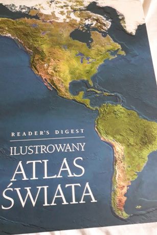 duży ilustrowany atlas swiata