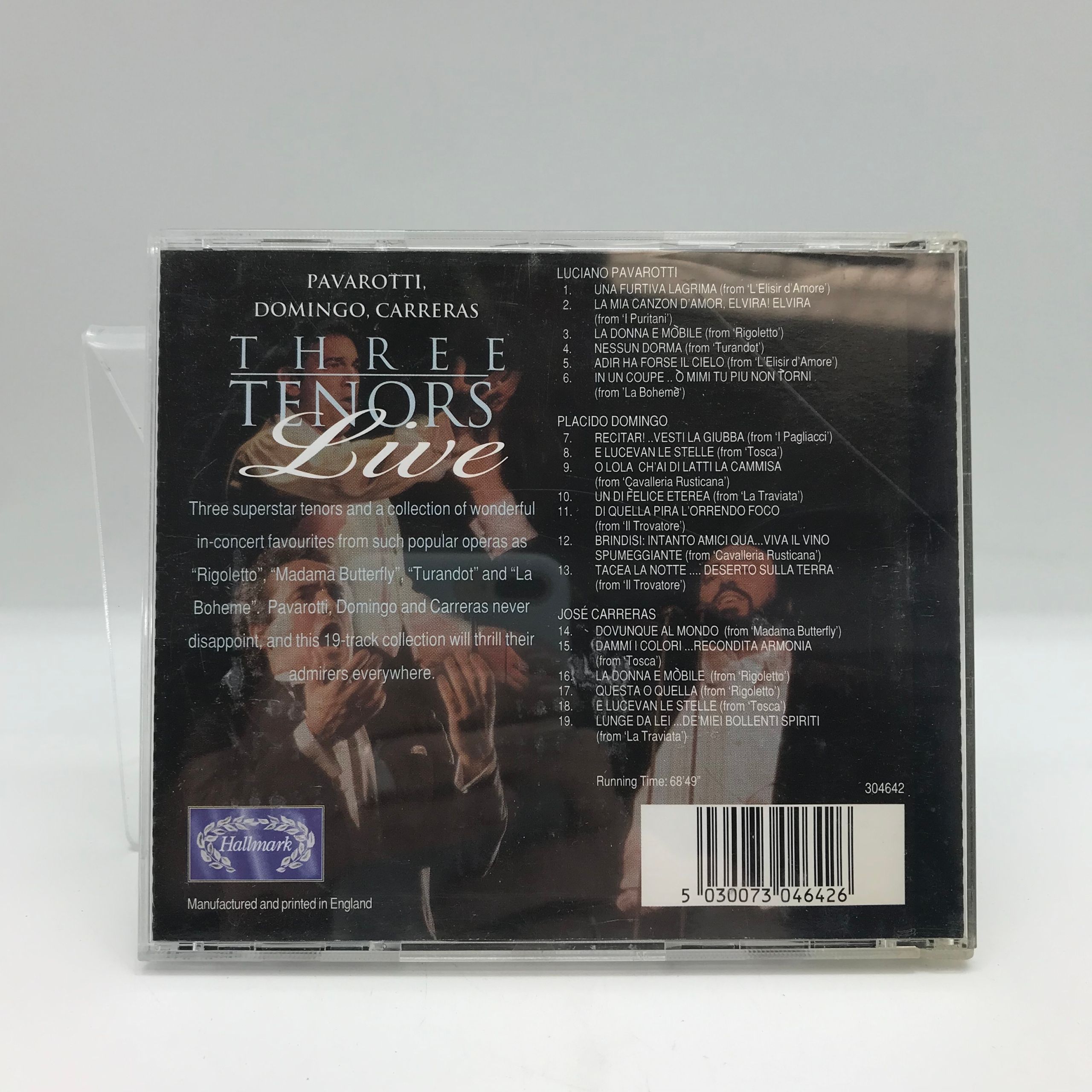 Cd - Pavarotti, Domingo, Carreras - Three Tenors