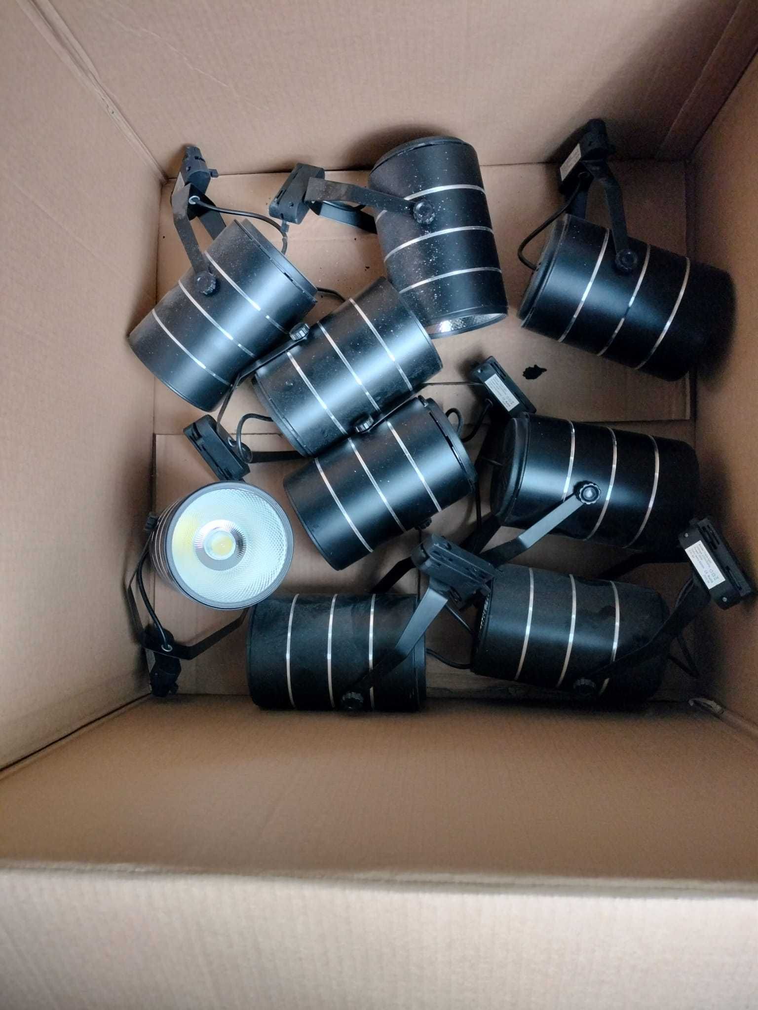 Lampy szynowe - reflektor tracklight LED 30W | 6000K | Industrialna |