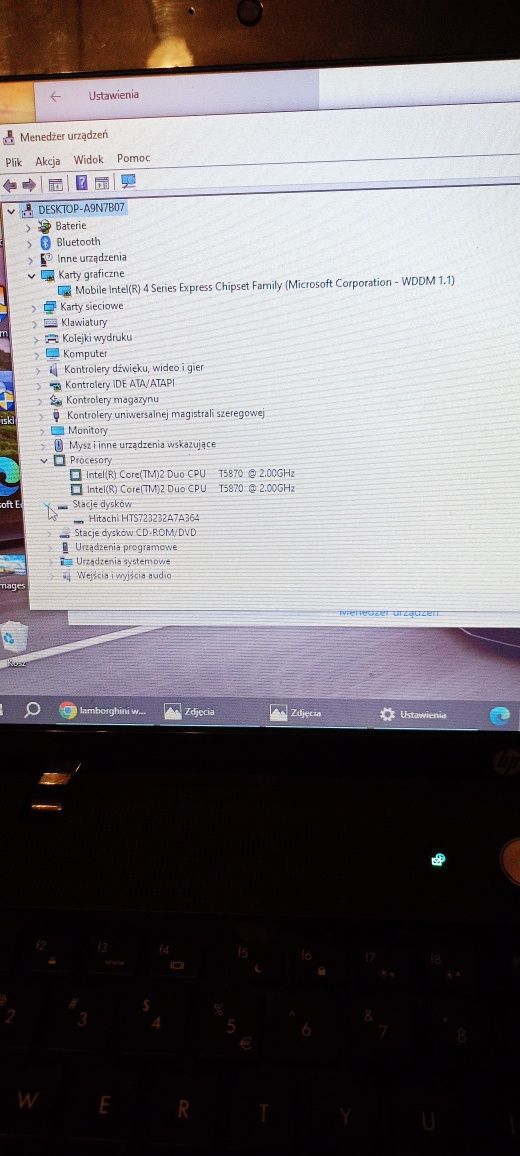 HP probook 4510s laptop 15 cali do internetu pracy nauki diagnostyki