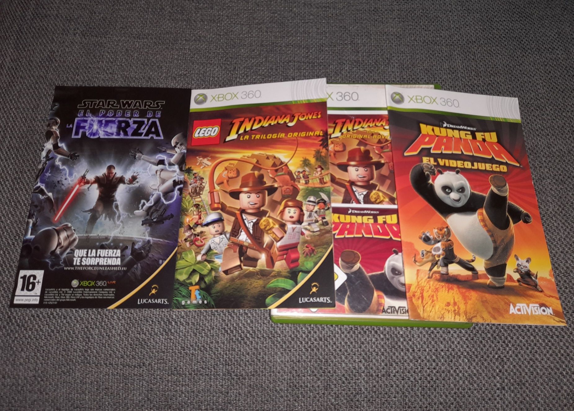 Jogo Xbox360 Lego Indiana Jones e Kung Fu Panda