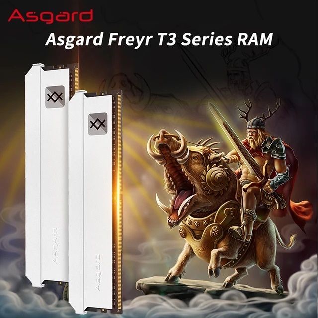 Memória RAM Asgard - DDR5 - 8gb x 2 peças - 5200mhz