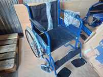 Składany wózek inwalidzki Mobiclinik Alcazar Blue 46 cm
