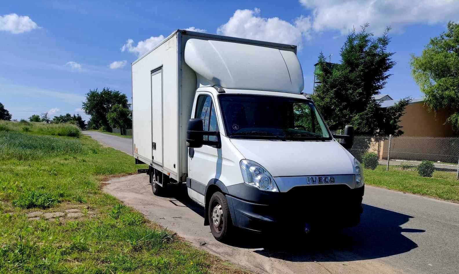 TRANSPORT-PRZEPROWADZKI-Wynajem auta z kierowcą- IVECO-Winda 24h/7