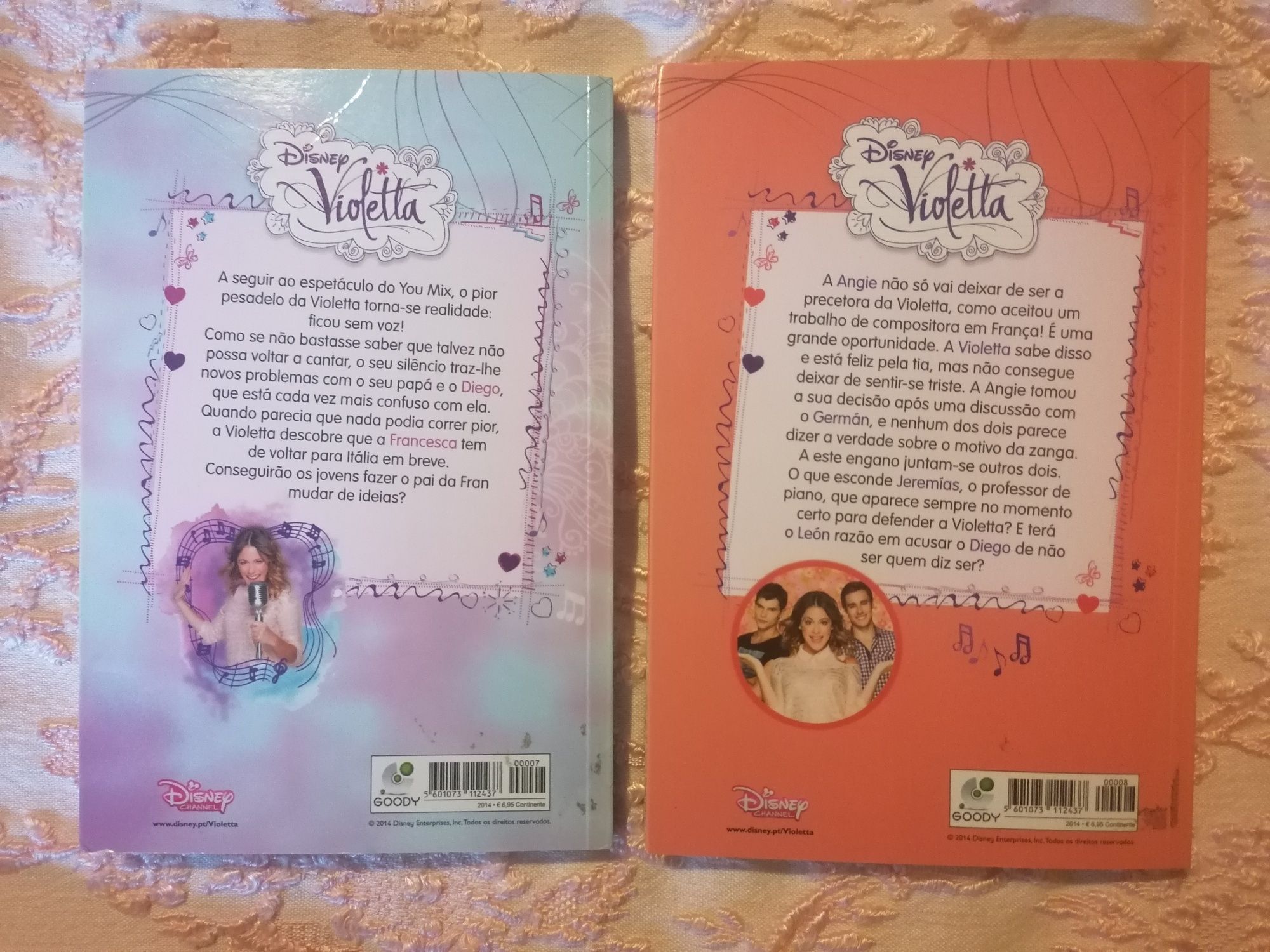 Livros da Violetta 7 e 8