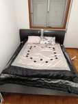 Cama com baú de casal