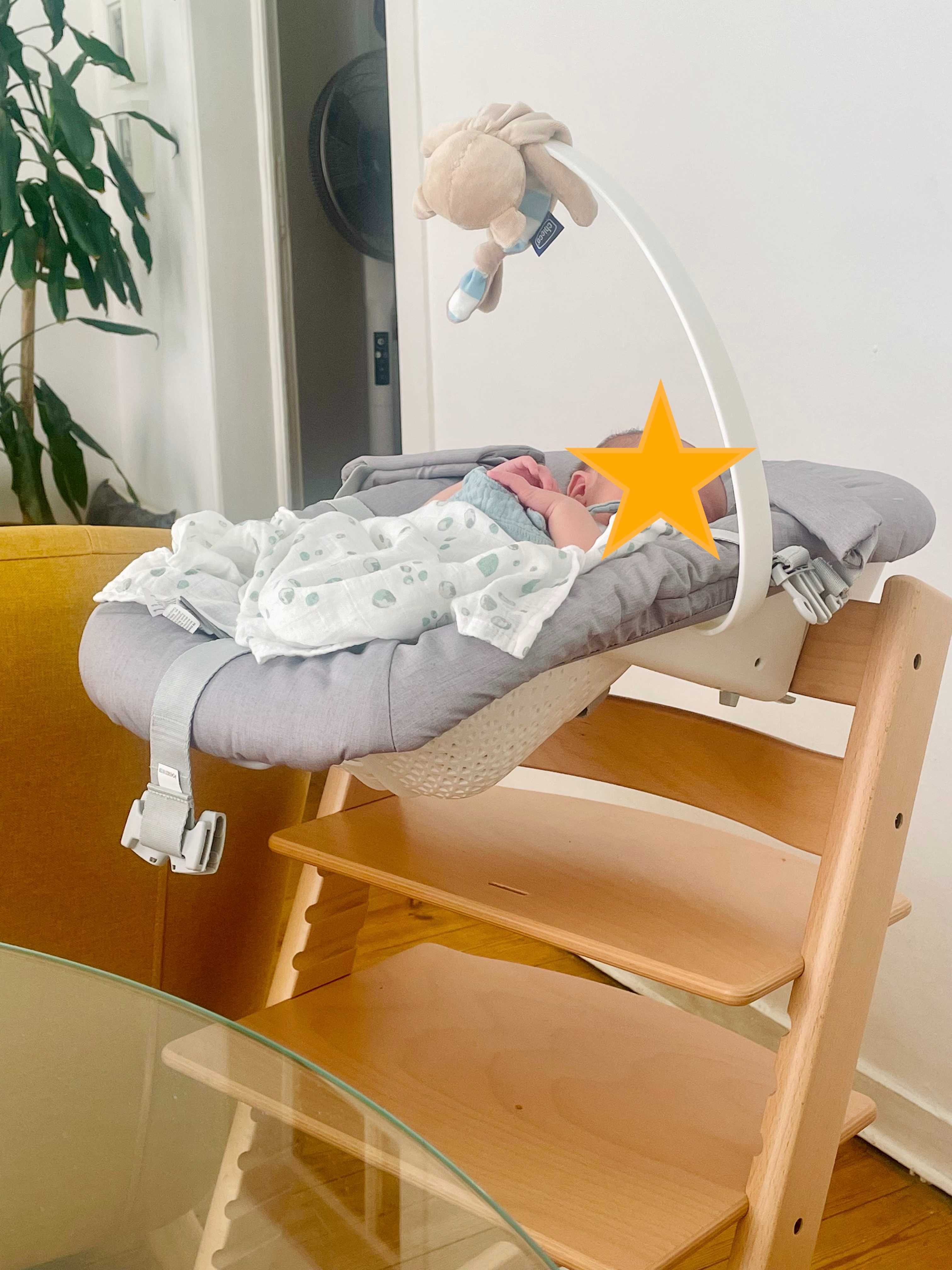 Espreguiçadeira Newborn Set para Cadeira Tripp Trapp