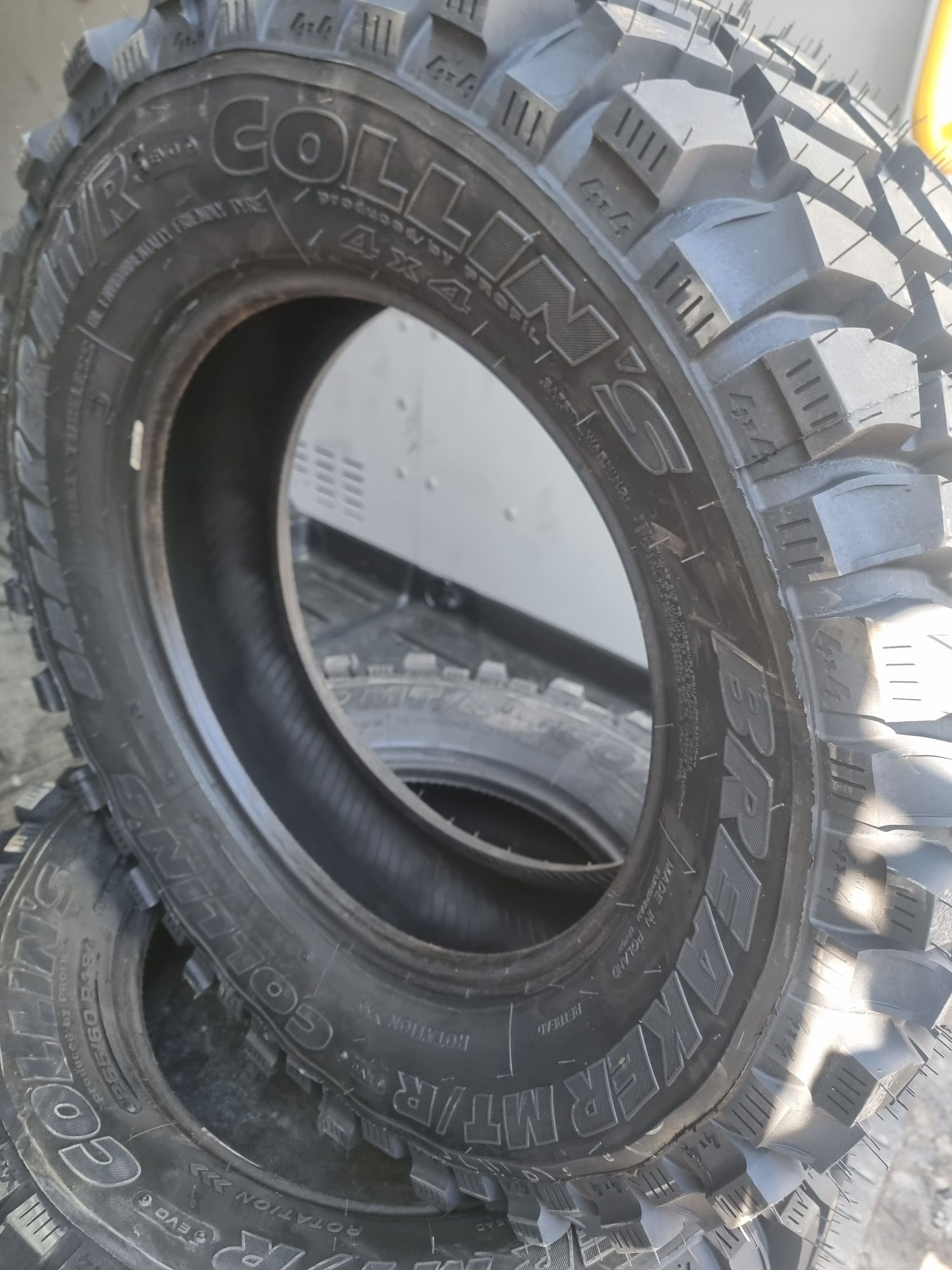 Opony Collin"s 265/65 R17 Breaker Mud-Terrain Wzór Yokohama Geolandar